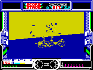 After Burner screenshot 3 for ZX Spectrum